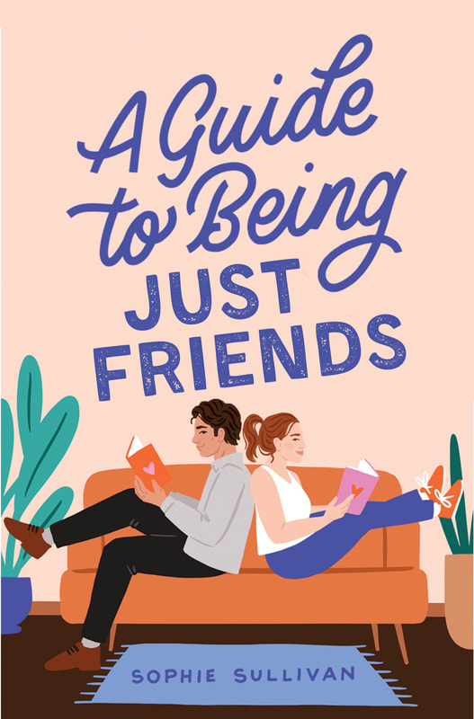 a guide to being just friends sophie sullivan cover review the overflowing bookshelf