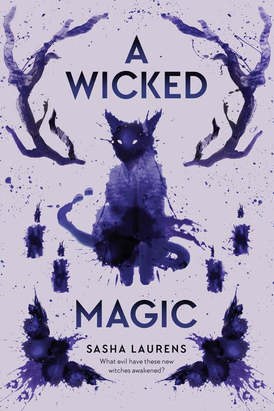 a wicked magic sasha laurens cover review the overflowing bookshelf