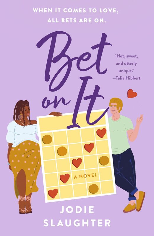 bet on it jodie slaughter cover review the overflowing bookshelf